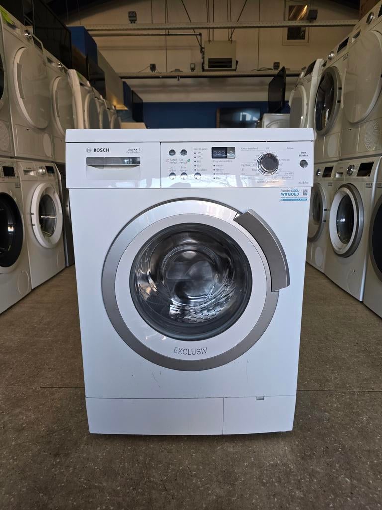 Bosch Logixx Varioperfect wasmachine | 8 kilo | Garantie ✅️, Jirnsum, 1200 tot 1600 toeren, 8 tot 10 kg, Zo goed als nieuw