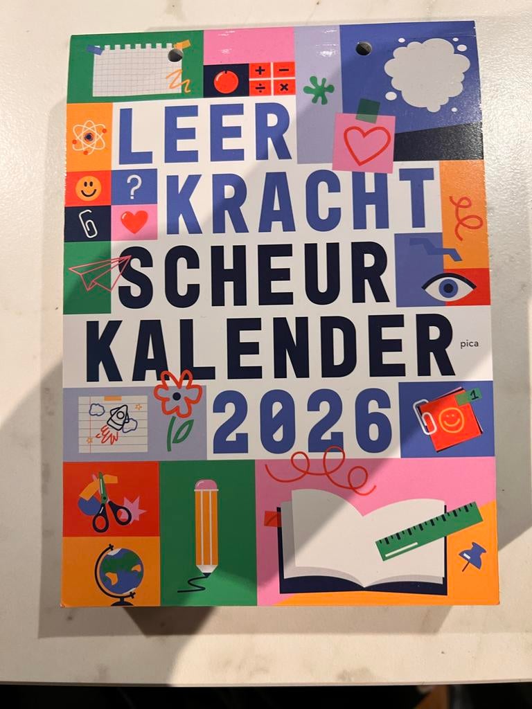 Leerkracht scheurkalender 2026, Diversen, Kalenders, Ophalen of Verzenden, Dagkalender, Nieuw