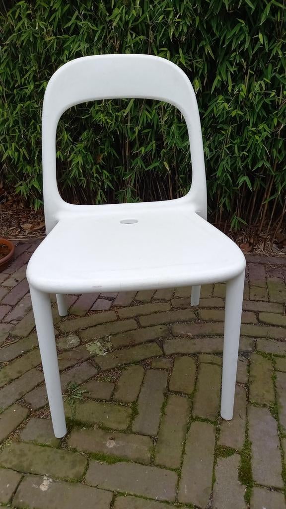 Oerdegelijke  Design Ikea Urban terrasstoel, Ophalen, Gebruikt, Kunststof, Stapelbaar