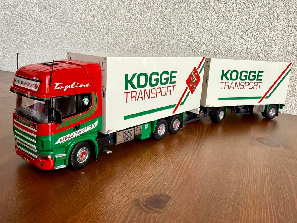 Tekno Kogge Transport, Scania 124L,420 TOPLINE - nr: 085/180, Ophalen of Verzenden, Zo goed als nieuw, Bus of Vrachtwagen, Tekno