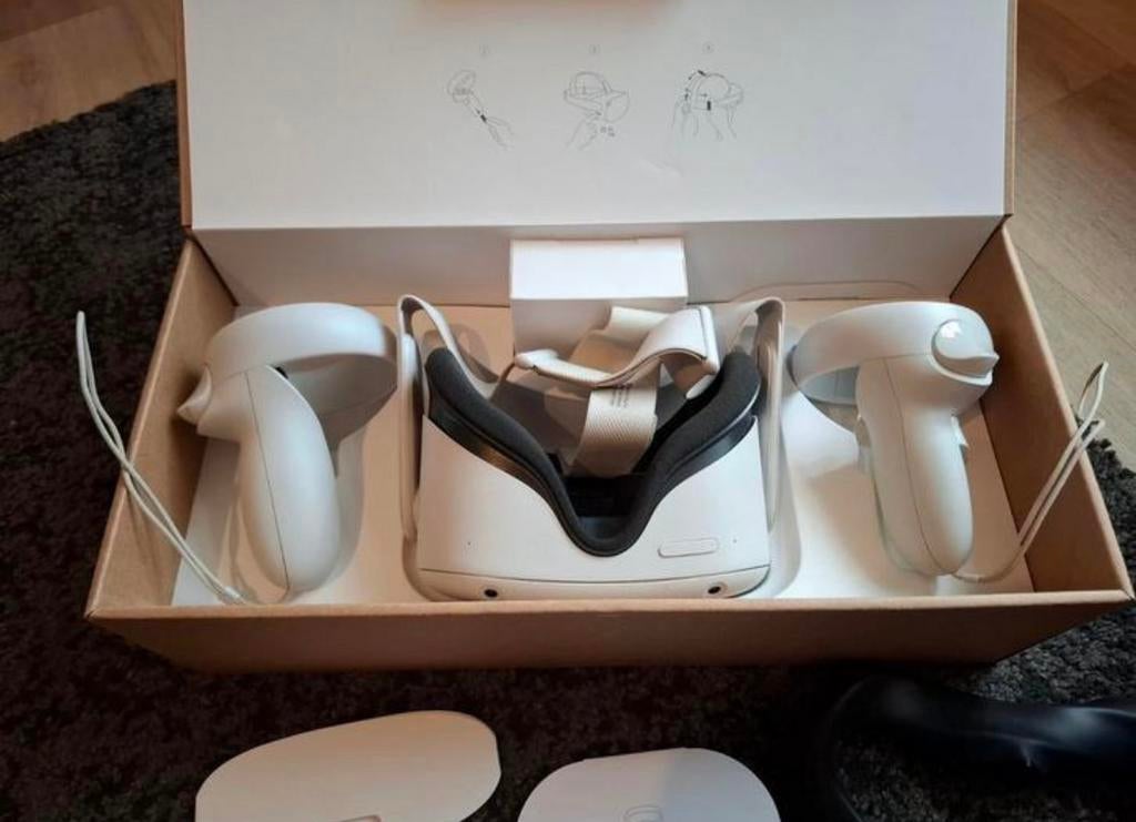 Oculus quest 2 VR-Bril, Spelcomputers en Games, Virtual Reality, Ophalen of Verzenden, Zo goed als nieuw, Overige platformen
