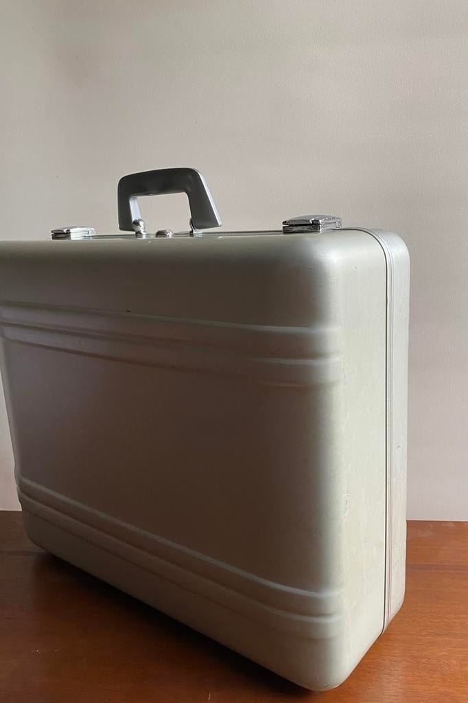 Halliburton Zero aluminium reiskoffer van 65 x 45 cm, Sieraden, Tassen en Uiterlijk, Koffers, 60 tot 70 cm, Gebruikt, USA, Ophalen of Verzenden