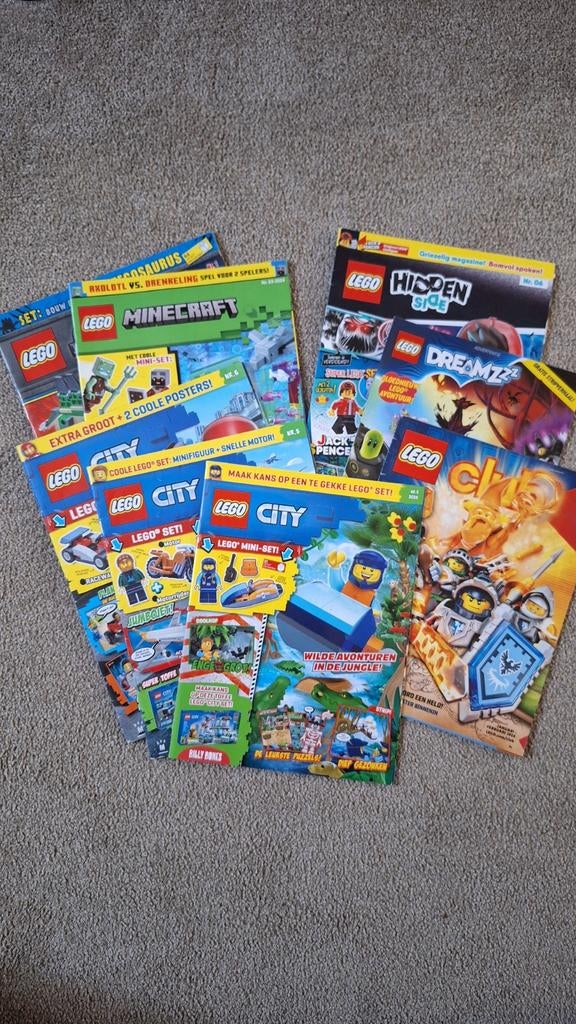 Lego tijdschriften, Ophalen of Verzenden, Gelezen