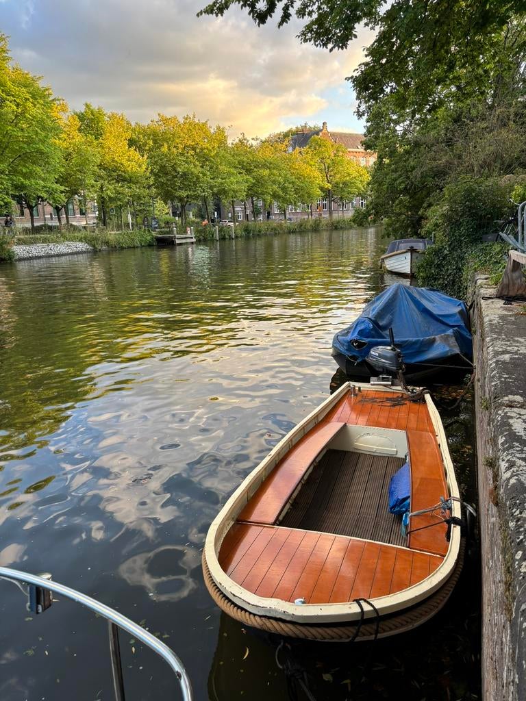 Stalen sloepje, Watersport en Boten, Sloepen, Ophalen, Geen motor, Gebruikt, Staal