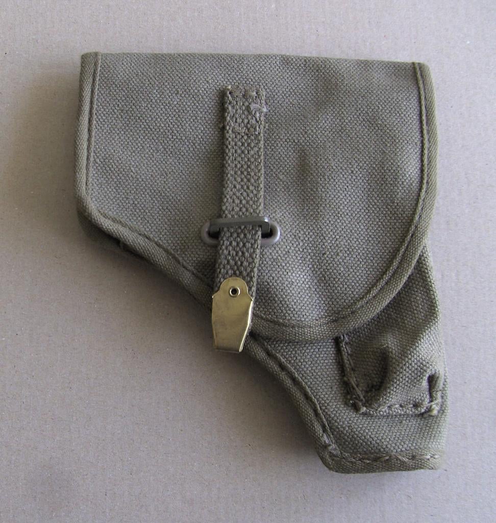 canvas pistoolholster Baretta M1934, Ophalen of Verzenden, Landmacht, Overige gebieden, Overige typen