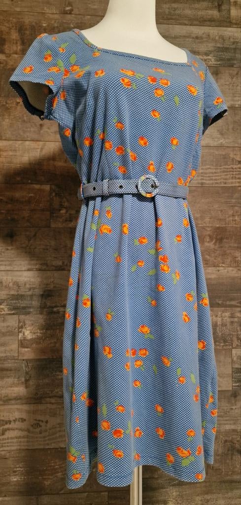 Prachtige King Louie jurk in maat L als nieuw., Kleding | Dames, Jurken, King Louie, Ophalen of Verzenden, Zo goed als nieuw, Maat 42/44 (L)