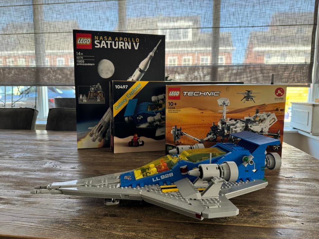 Lego (Technic) space pakket (92176, 42158, 10497), Lego, Compleet, Ophalen of Verzenden, Zo goed als nieuw