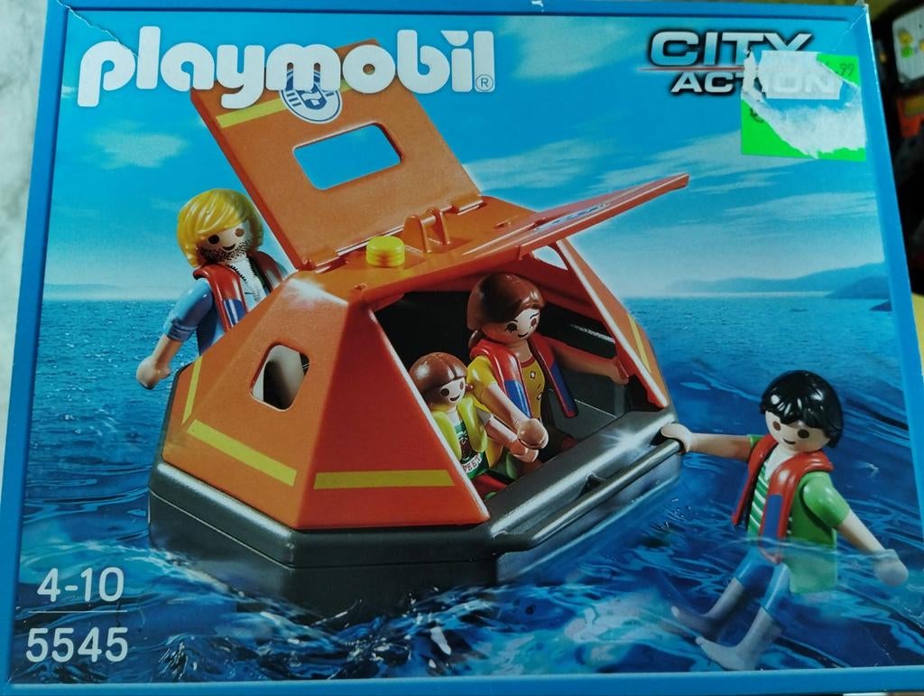 Playmobil City Action Reddingsboot 5545, Ophalen of Verzenden, Gebruikt, Complete set