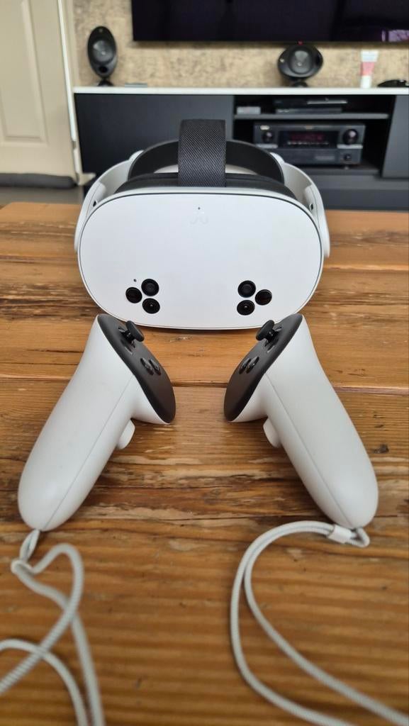 Meta Quest 3s incl Elite headstrap!, Spelcomputers en Games, Virtual Reality, Ophalen of Verzenden, Zo goed als nieuw, Overige platformen