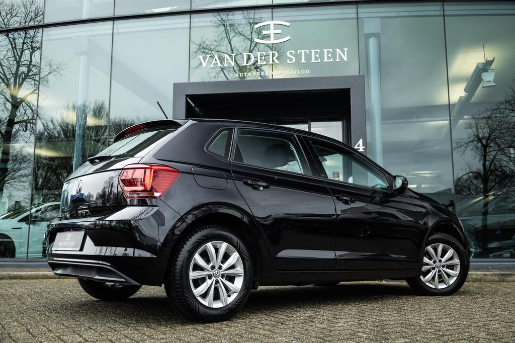 Volkswagen Polo 1.6 TDI Comfortline Business | Adapt. Cruise, Voorwielaandrijving, Stof, Gebruikt, Zwart