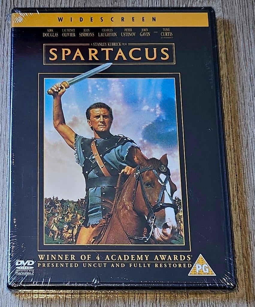 Spartacus DVD -  Kirk Douglas - Nieuw!, Vanaf 12 jaar, Ophalen of Verzenden, Nieuw in verpakking, Historisch of Kostuumdrama