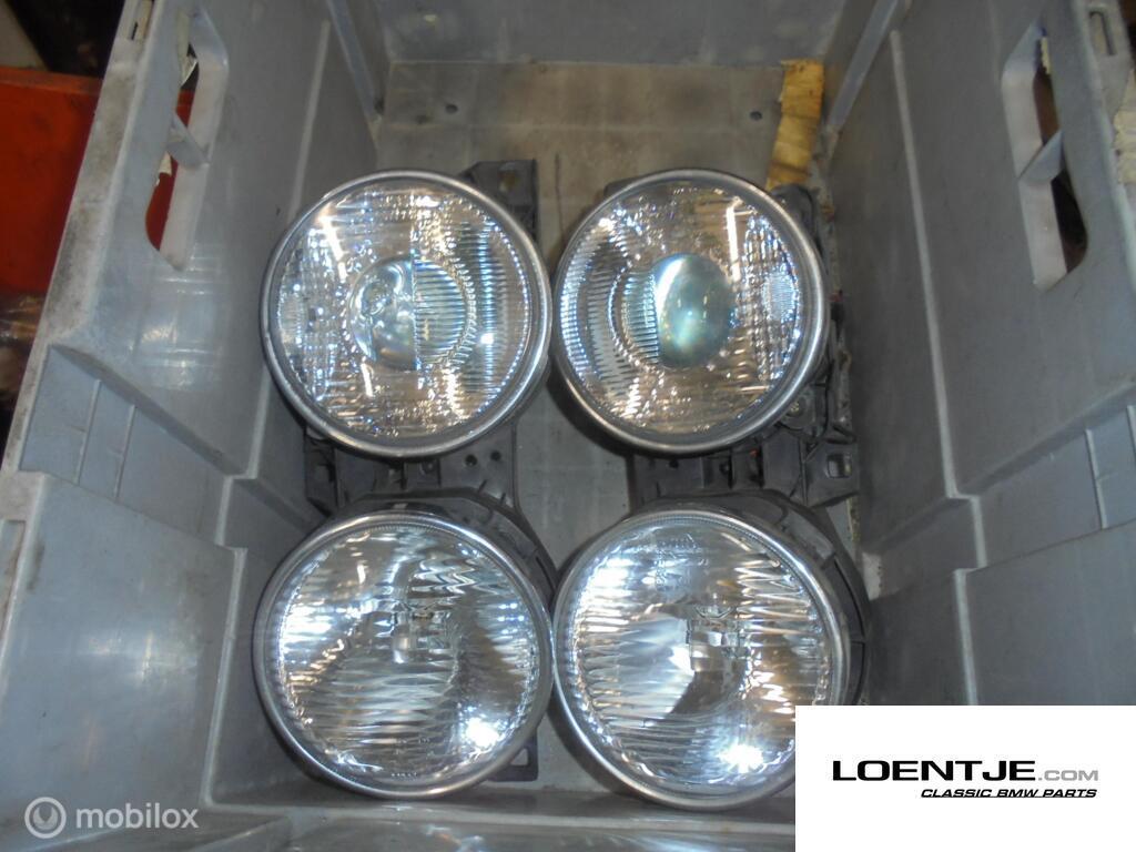 nette set koplampen BMW e30 325i 320i 318i etc, Auto-onderdelen, Verlichting, Gebruikt, Ophalen of Verzenden, BMW, BMW