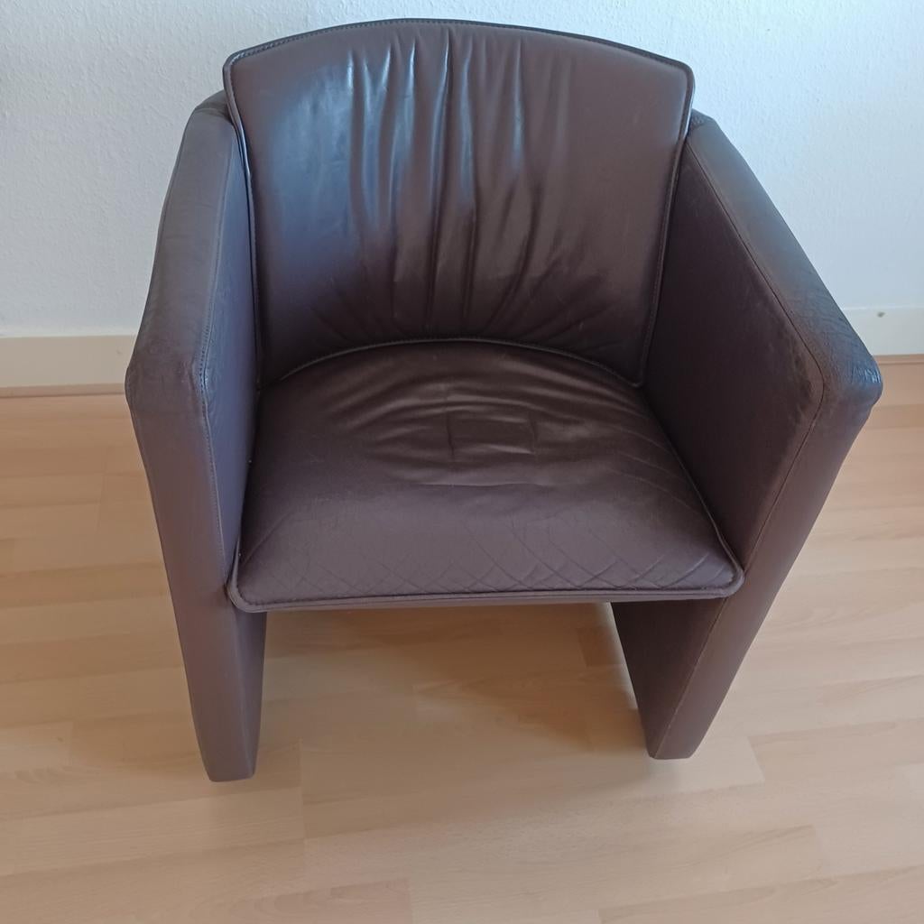 LEOLUX fauteuil vintage model, Ophalen, Gebruikt, Vintage, 50 tot 75 cm
