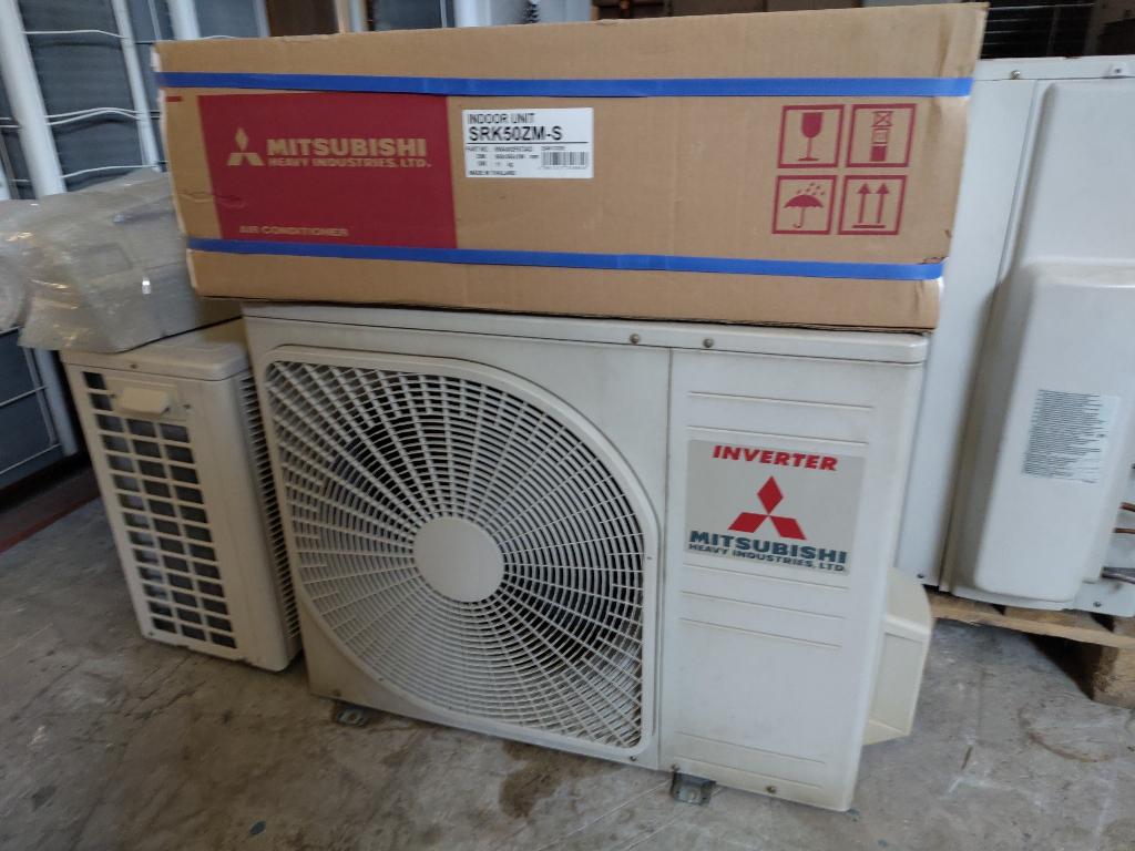 Mitsubishi airco inverter warmtepomp 5 kW wandmodel A++, Koelen en Ontvochtigen, Timer, Refurbished, 3 snelheden of meer