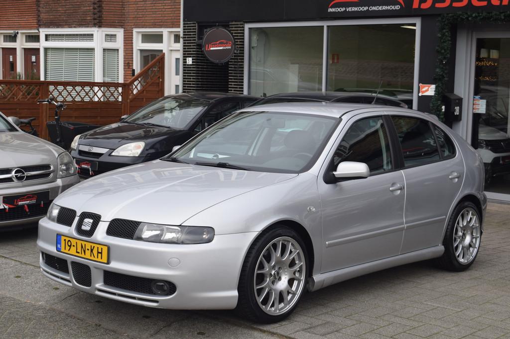 SEAT Leon 1.8-20VT Topsport 170.682 km NL AUTO (bj 2003), Voorwielaandrijving, 4 cilinders, 1264 kg, Origineel Nederlands