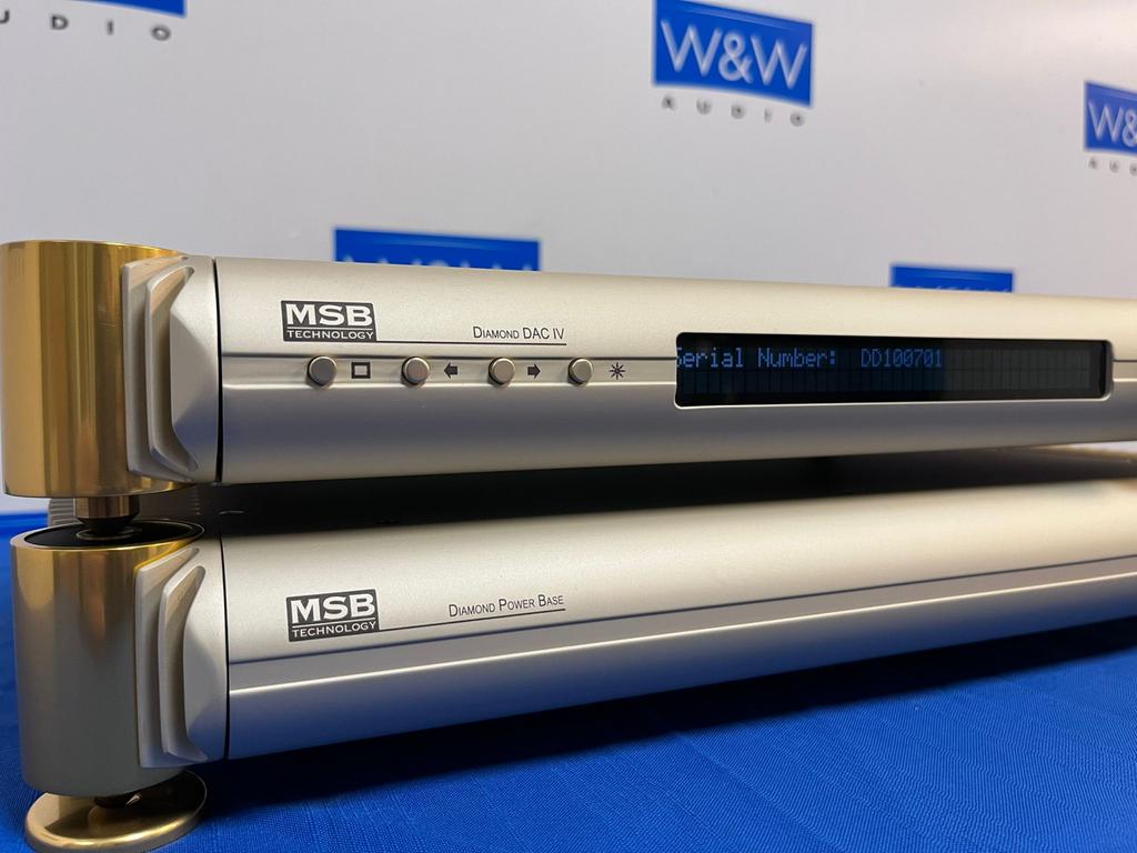 MSB Diamond DAC IV met Femto77 Galaxy Clock en Diamond Power, Gebruikt, ., Ophalen of Verzenden, .