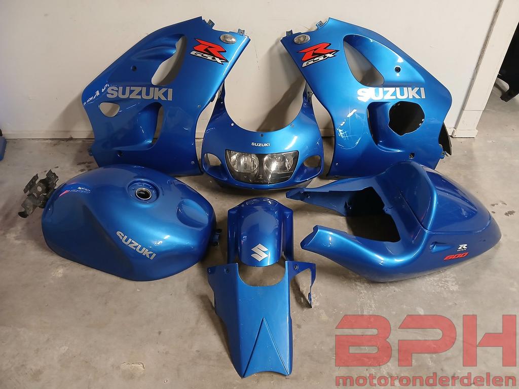 Kappenset / kuipset + tank Suzuki GSX-R 600 750 SRAD 1996 t/, Motoren, Onderdelen | Suzuki, Ophalen, Gebruikt, -, -