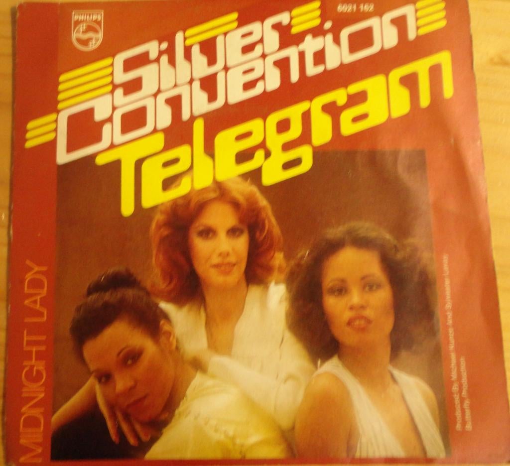 Silver Convention > Telegram, Gebruikt, 7 inch, Single, Ophalen of Verzenden