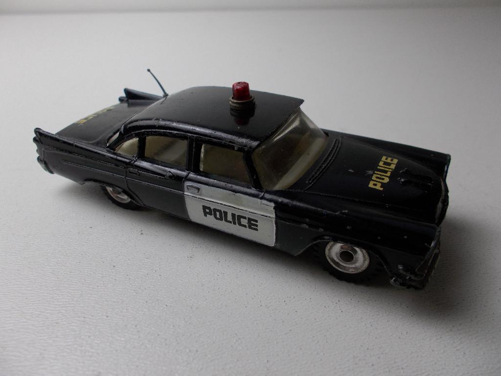 1961 Dinky Toys 258 DODGE ROYAL SEDAN "POLICE" I.g.st. (-D-), Ophalen of Verzenden, Zo goed als nieuw, Auto, Dinky Toys