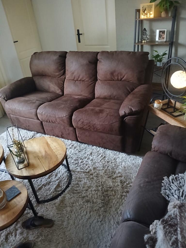 3 zits bank, Gebruikt, Driepersoons, 75 tot 100 cm, Ophalen of Verzenden