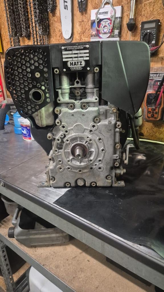 Hatz 1B20, Ophalen, Zo goed als nieuw, Dieselmotor