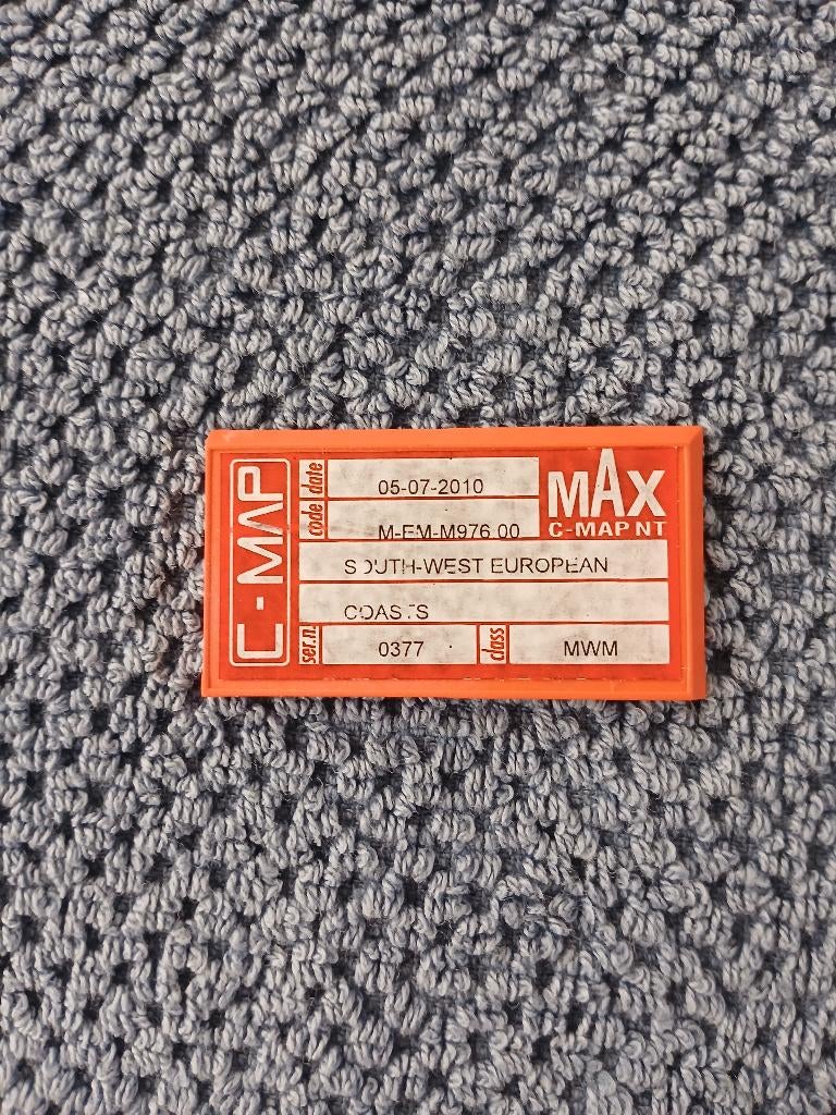 C-map NT-max kaartje South West European coasts., Ophalen of Verzenden, Zo goed als nieuw, Kaartplotter of Fish Finder