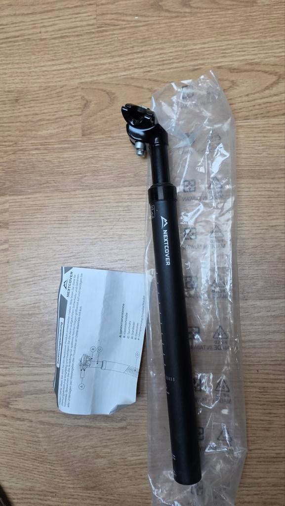 Nextcover verende zadelpen, Fietsen en Brommers, Fietsonderdelen, Ophalen of Verzenden, Nieuw, Algemeen, Zadel