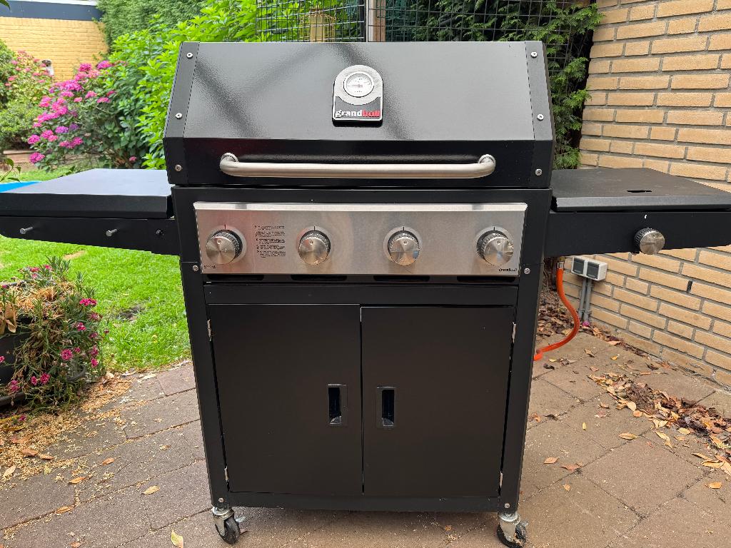Grandhall Xenon 4 Barbecue, Tuin en Terras, Gasbarbecues, Ophalen, Zo goed als nieuw, Grandhall