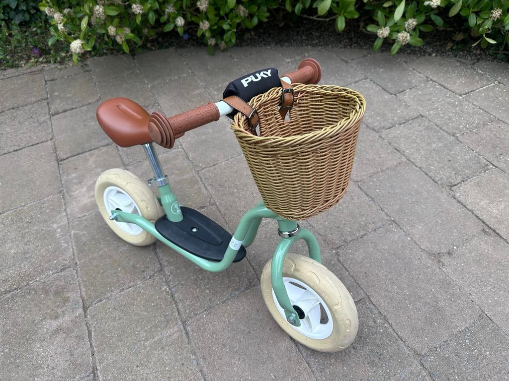 Puky loopfiets met mandje, Ophalen, Zo goed als nieuw, Minder dan 16 inch