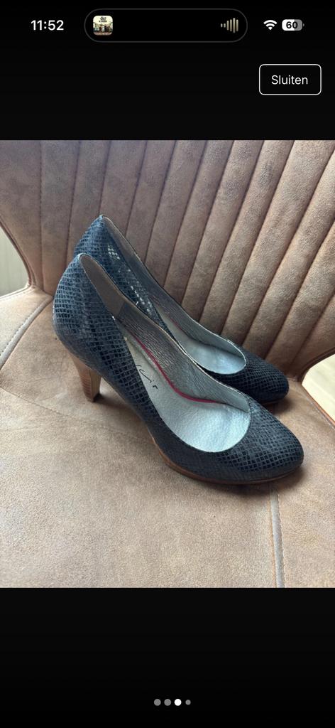 Dames hakken, Pumps, Zwart, Ophalen of Verzenden, Zo goed als nieuw