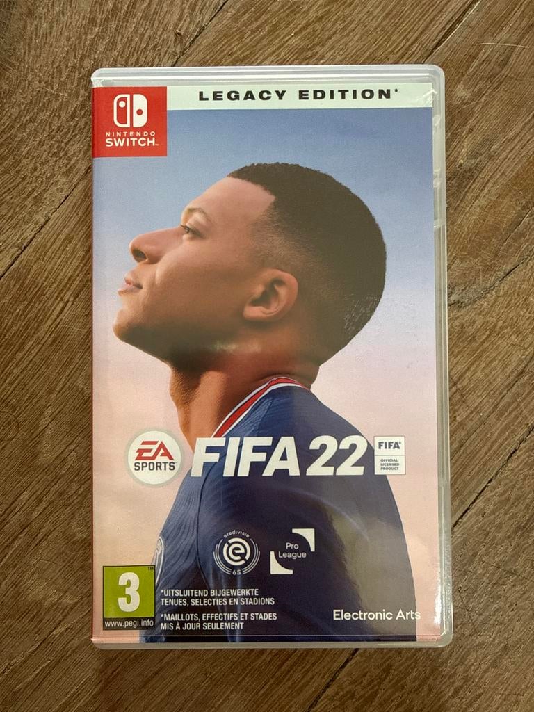 NINTENDO SWITCH game FIFA 22 Legacy Edition, 1 speler, Eén computer, Ophalen of Verzenden, Zo goed als nieuw