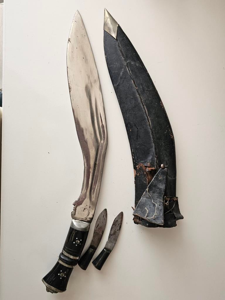Vintage India Kukri Gurkha Bolo Manchet, Antiek en Kunst, Ophalen of Verzenden