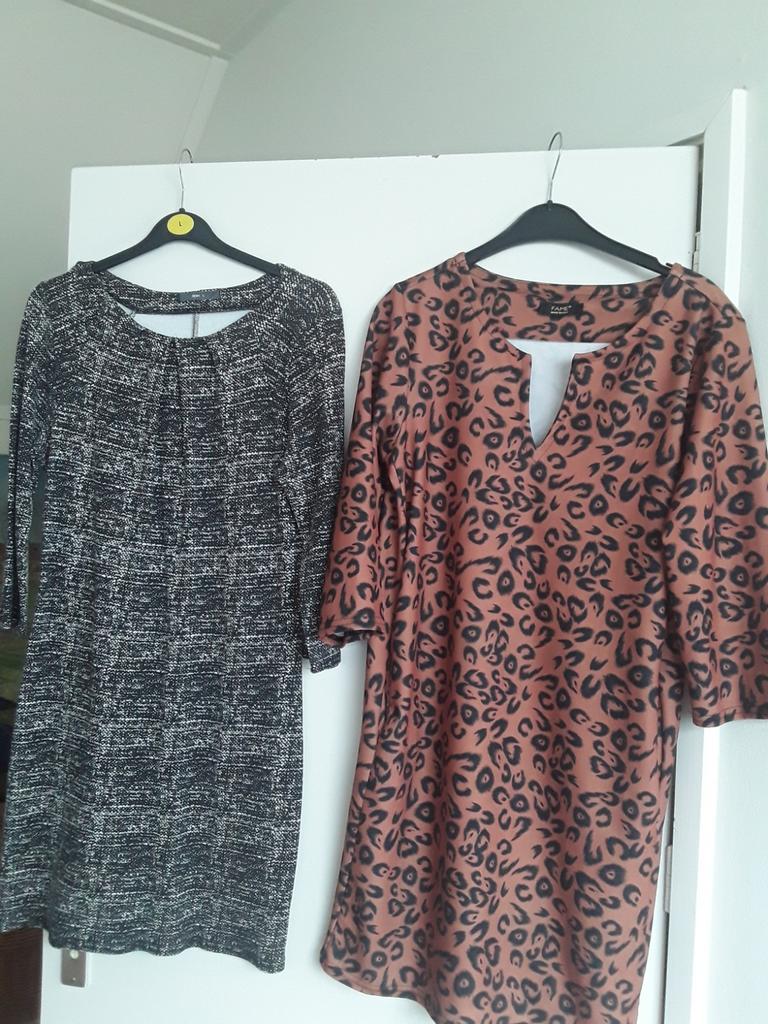 Jurken L Hema/ Fame, Kleding | Dames, Ophalen of Verzenden, Zo goed als nieuw, Maat 42/44 (L)