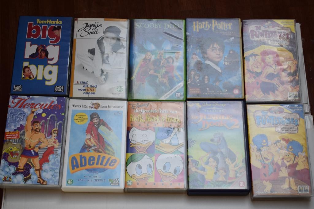 verzameling VHS videobanden, Alle leeftijden, Ophalen of Verzenden, Gebruikt, Overige genres