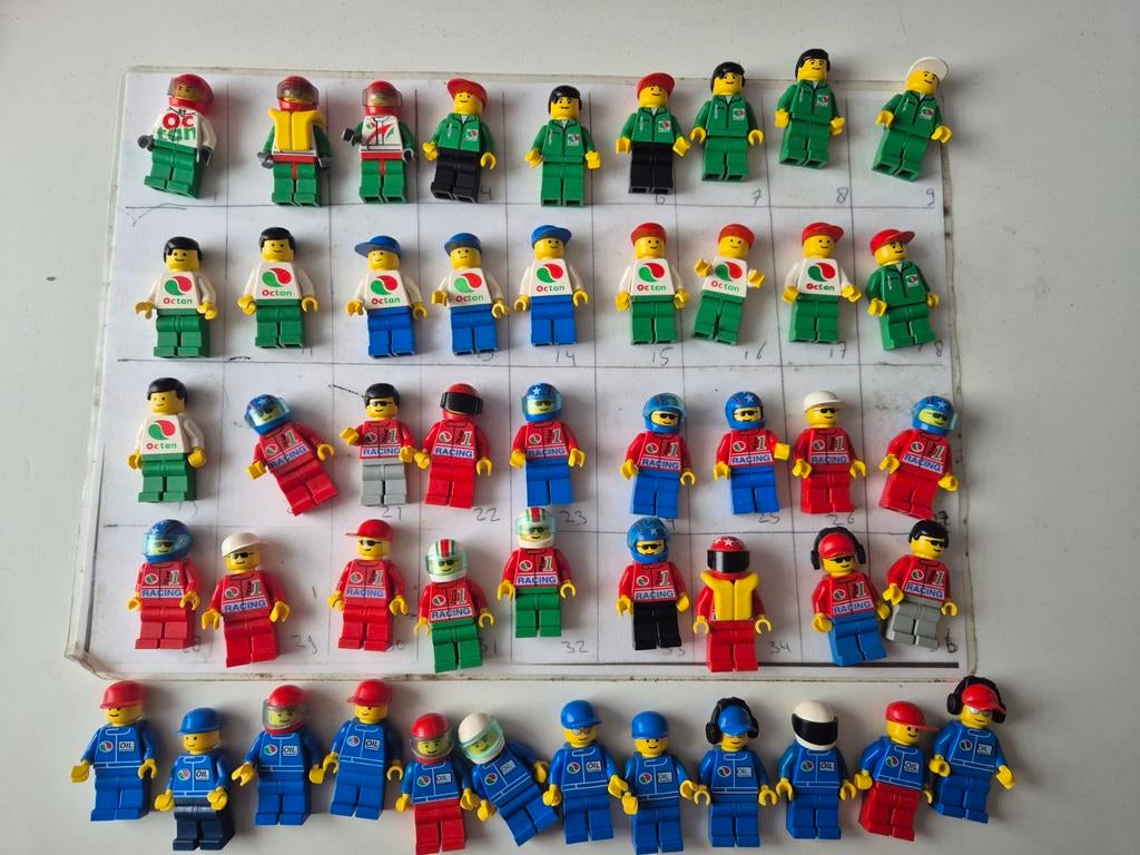 Lego adv16 vintage octan poppetjes vrachtwagen race, Kinderen en Baby's, Speelgoed | Duplo en Lego, Ophalen of Verzenden