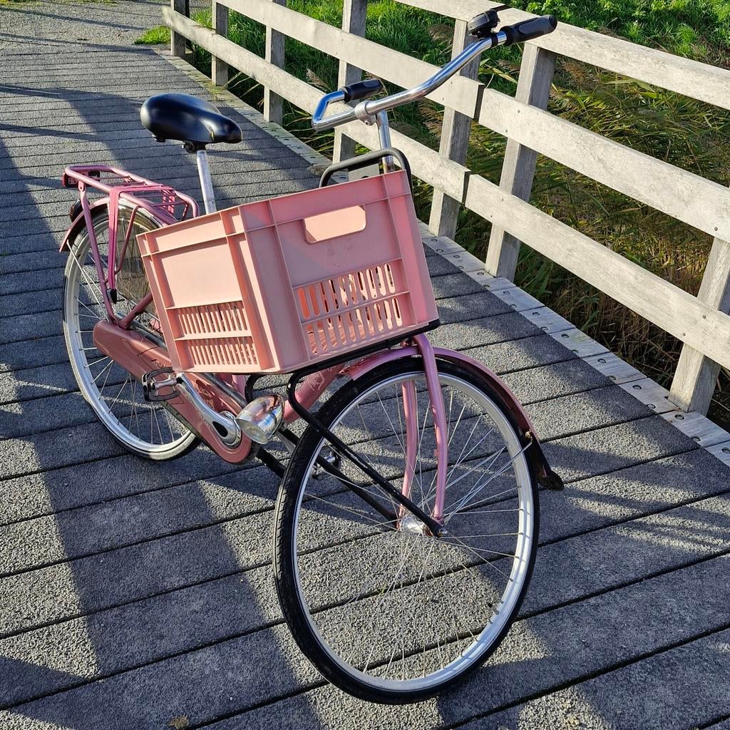 Mooie rose Sparta Granny dames fiets, Ophalen, Gebruikt
