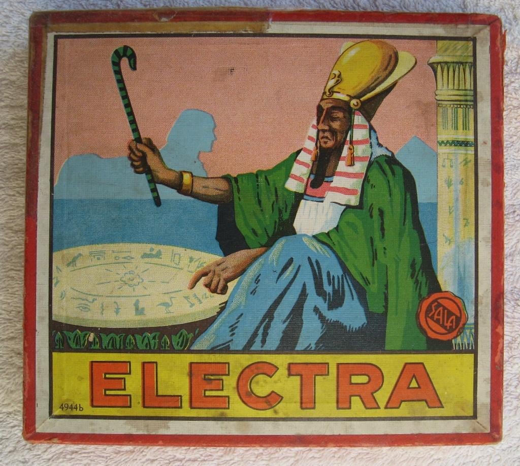 ELECTRA - van Sala-Spelen met het Roode Zegel (uit 1930?), Ophalen of Verzenden