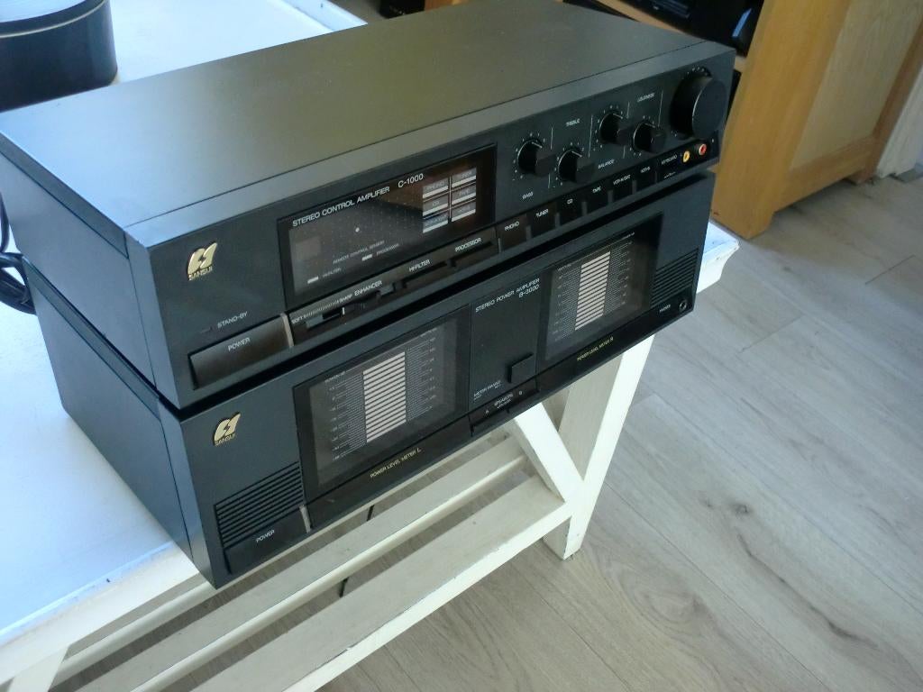 Sansui B-3000 eind versterker voor Stereo Sansui C-1000., Ophalen, Refurbished, Overige merken, Losse componenten