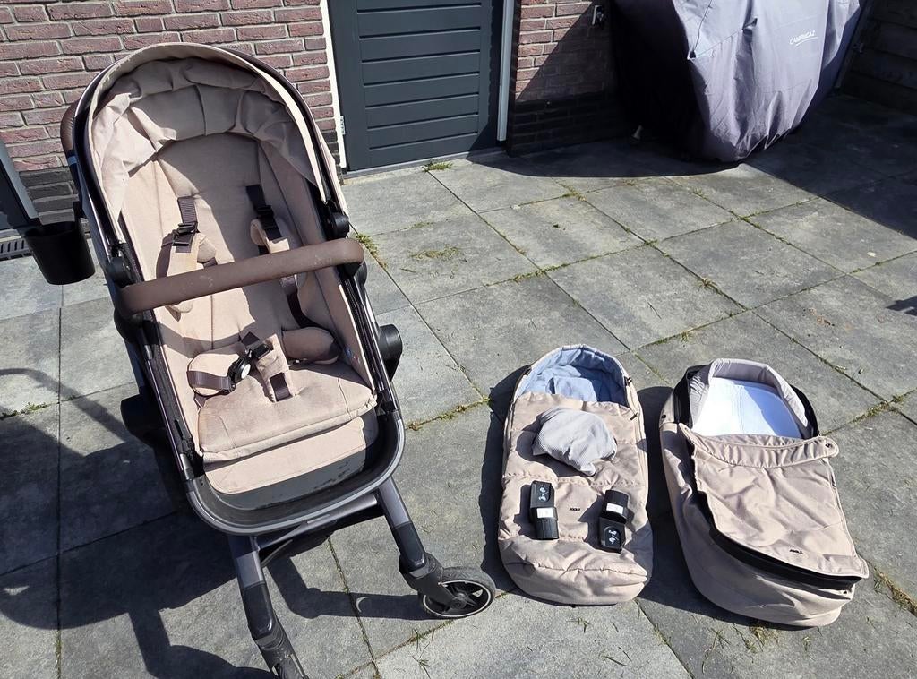 Joolz day + taupe, Gebruikt, Combiwagen, Verstelbare duwstang, Ophalen