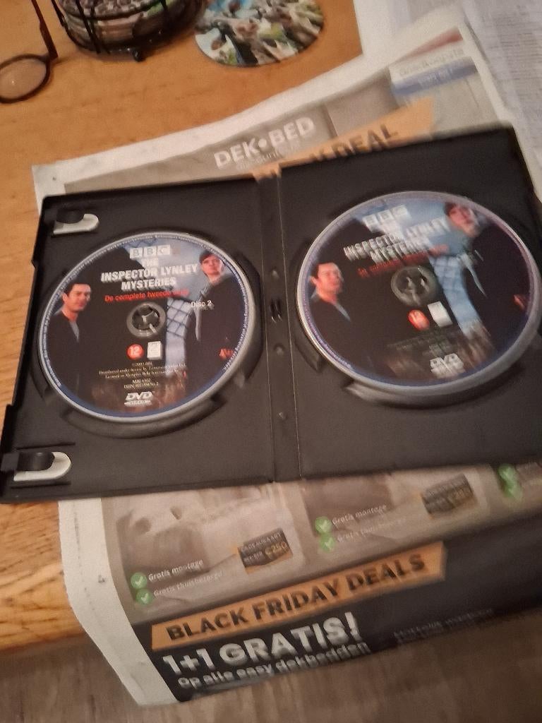 d v d the inspector lynley mysteries, Boxset, Ophalen of Verzenden, Zo goed als nieuw, Actie en Avontuur