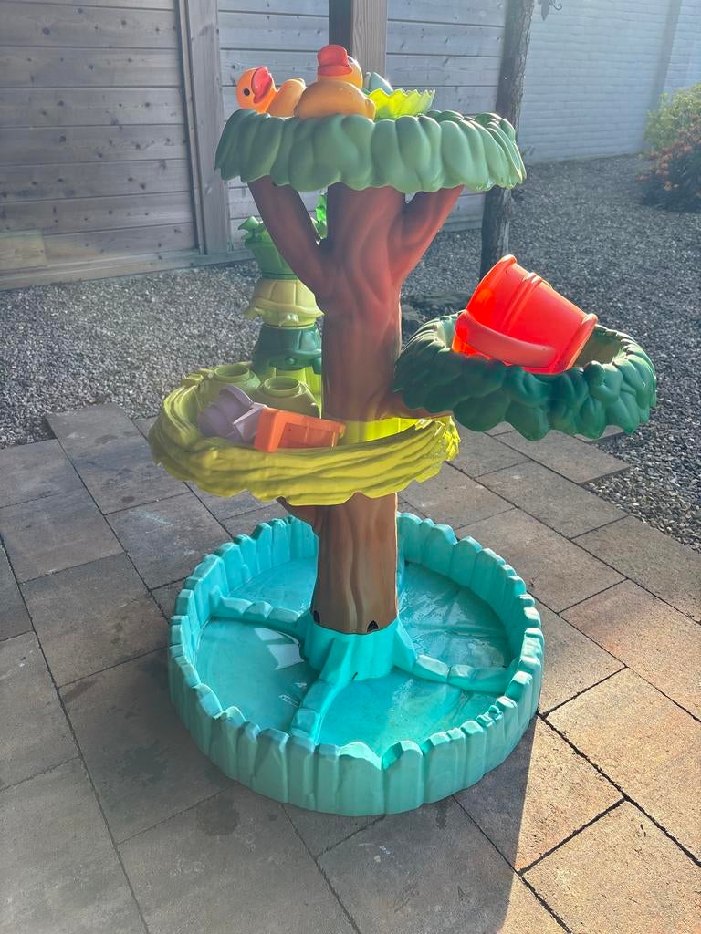 Little Tikes waterbaan boom met accessoires, Kinderen en Baby's, Speelgoed | Buiten | Los speelgoed, Ophalen, Gebruikt