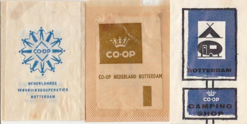co-op Rotterdam - supermarkt tent caravan camping shop, Ophalen of Verzenden