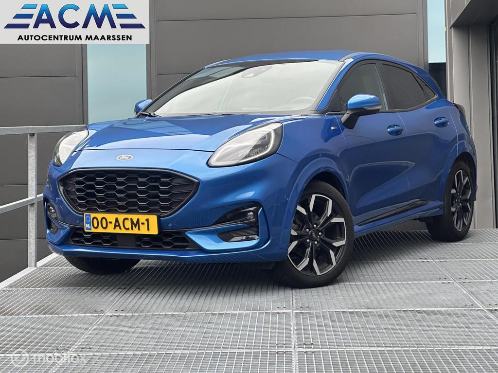 Ford Puma ST line, Voorwielaandrijving, Zwart, Met garantie (alle), Blauw