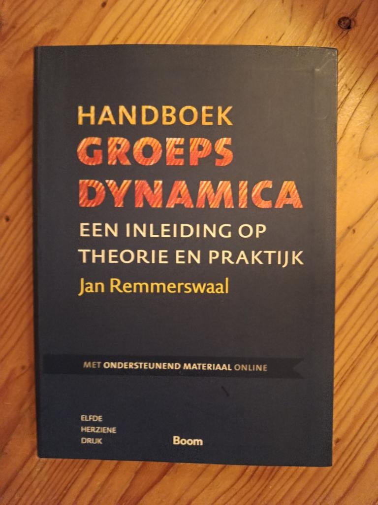 Handboek Groepsdynamica - Jan Remmerswaal, Gelezen, Jan Remmerswaal, Gamma, HBO