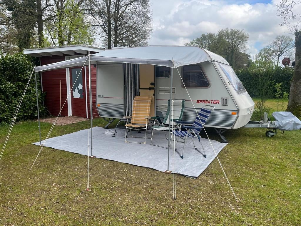Beyerland 390-D caravan, Treinzit, Particulier, Koelkast, Tot en met 4