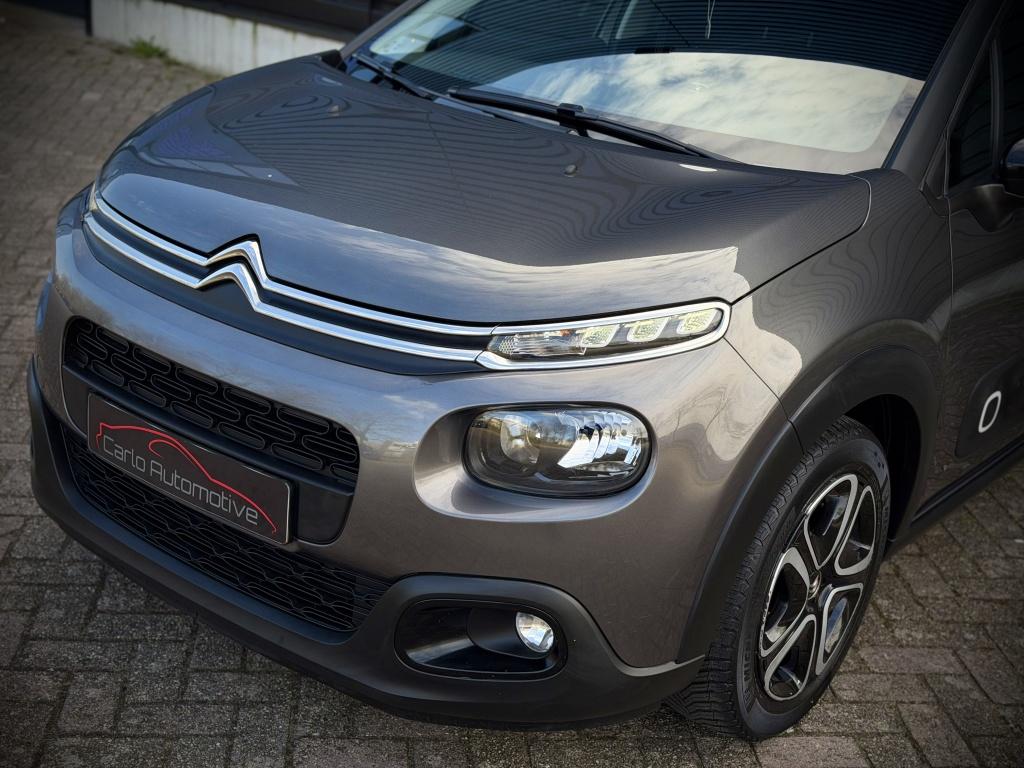 Citroën C3 1.2 PT FeelEd NAVI|CLIMA|CRUISE|CARPLAY|PDC, Auto's, Euro 6, 1199 cc, 82 pk, 450 kg