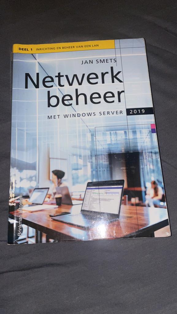 Jan Smets - deel 1 Inrichting en beheer op een LAN, Boeken, Schoolboeken, Jan Smets, Ophalen of Verzenden, Zo goed als nieuw, Nederlands