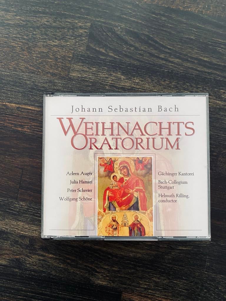 Bach: Weihnachtsoratorium - Helmuth Rilling (CD), Verzenden, Boxset, Zo goed als nieuw, Barok