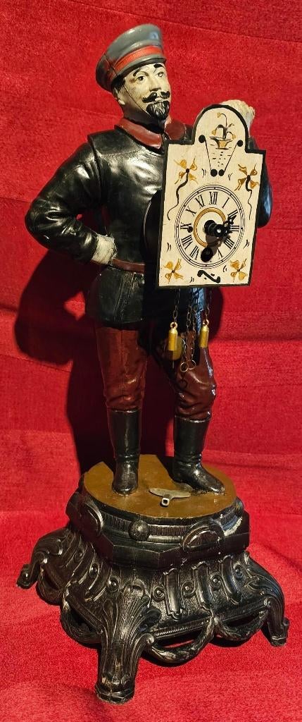 Schwarzwalder klokkenman op pied de stal, Ophalen of Verzenden