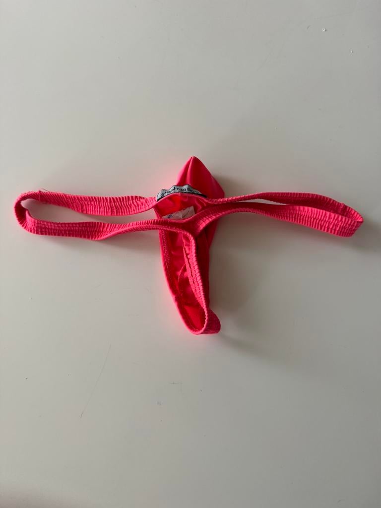 Roze string, Ophalen, Roze, Slip